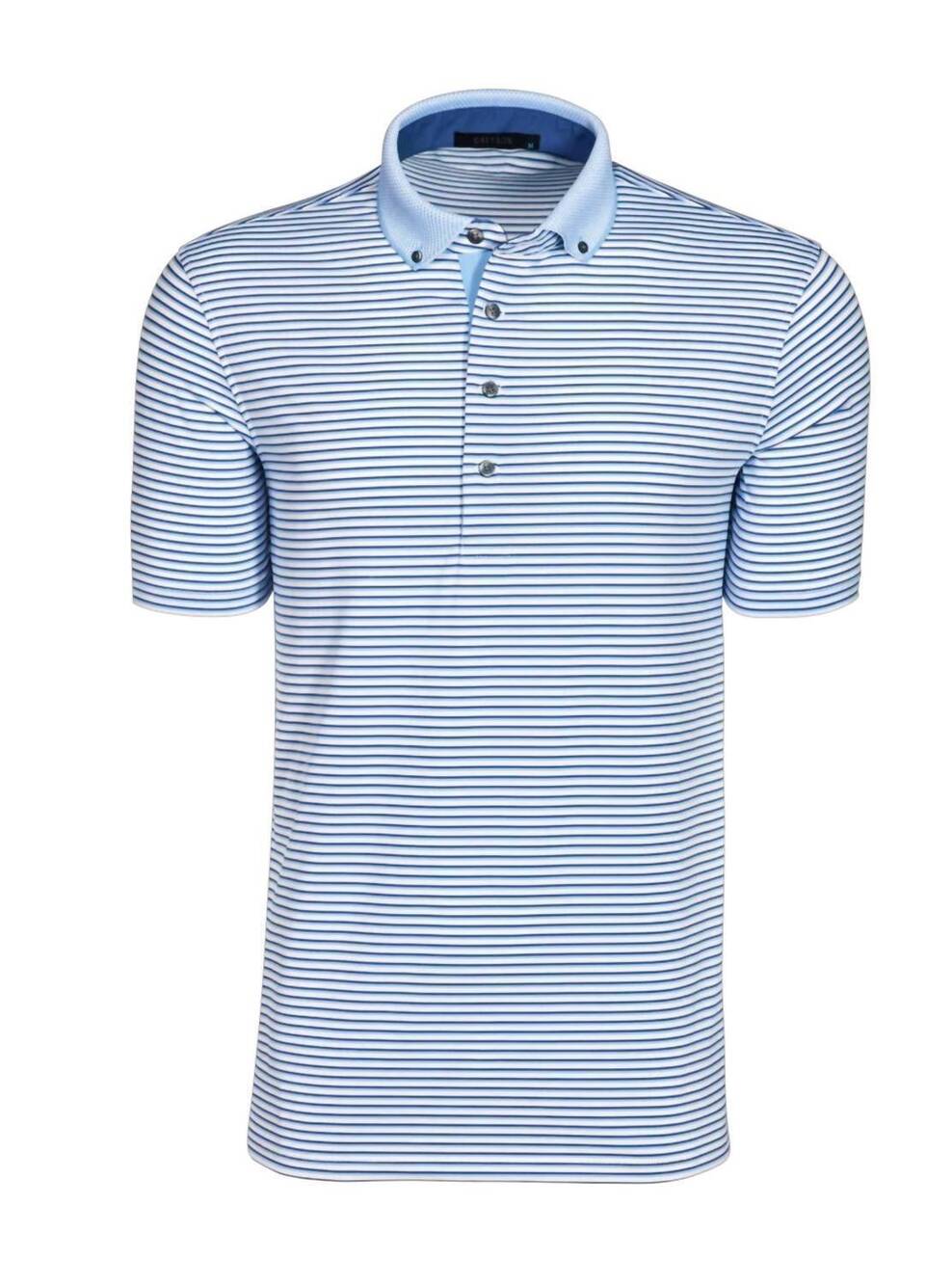 NEW GREYSON CLOTHIERS men's keowee short sleeve polo in arctic